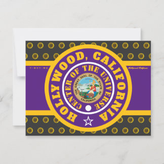 HCACOU HOLLYWOOD, CA (COU) 2 ポストカード