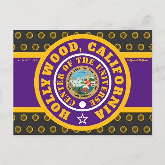 HCACOU HOLLYWOOD, CA (COU) 2 ポストカード (正面)