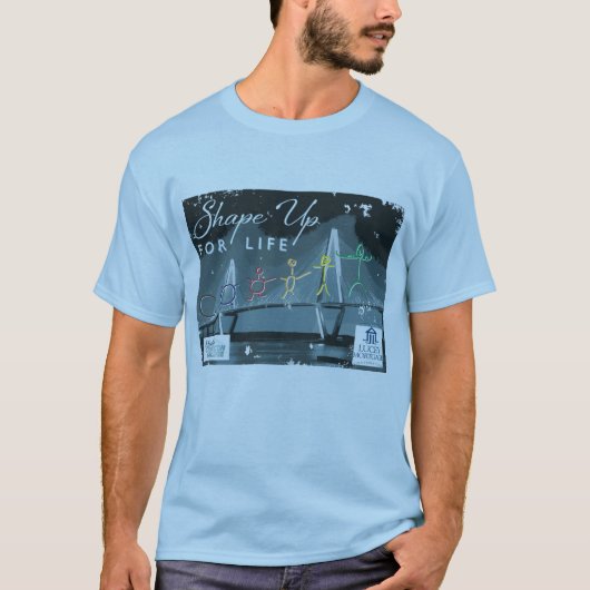 HCCのチームLucey -生命の間形づけて下さい Tシャツ (正面)