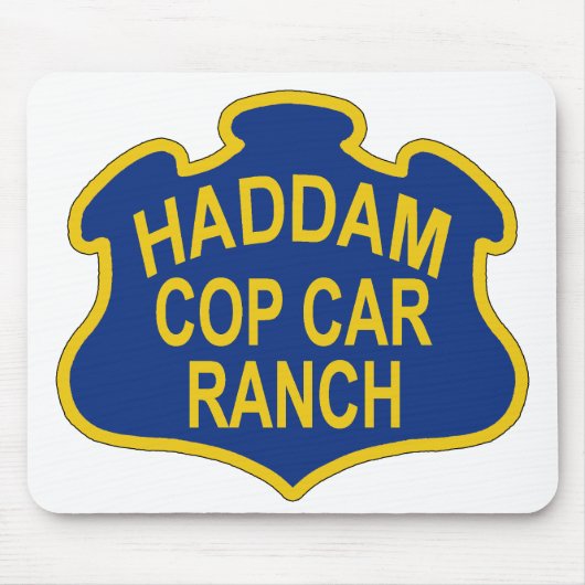 HCCRの青いロゴのmousepad マウスパッド (正面)