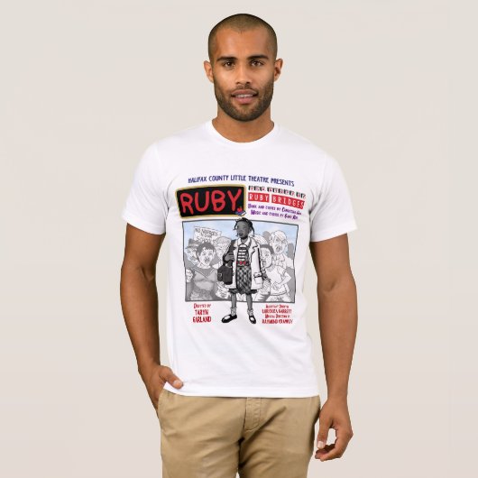 HCLT's RUBY Production Men's Tee Tシャツ (正面フル)