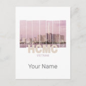 HCMCサイゴン(ホーチミン市)スカイラインベトナム シーズンポストカード (正面)