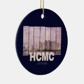 HCMCサイゴン（ホーチミン市）スカイラインベトナム セラミックオーナメント (右)