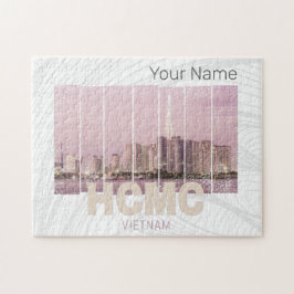 HCMC Saigon (Ho-Chi-Minh-City) Skyline Vietnam ジグソーパズル