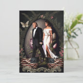 HDのドナルドとメラニアトランプイースターカード 招待状 (スタンド正面)