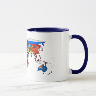 HDの世界の国旗のマグ マグカップ