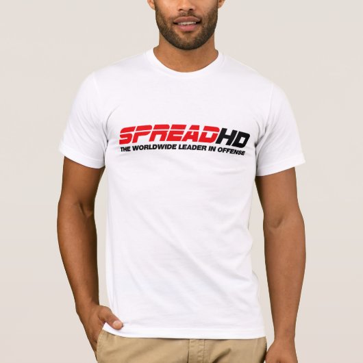 HDを広げて下さい Tシャツ (正面)