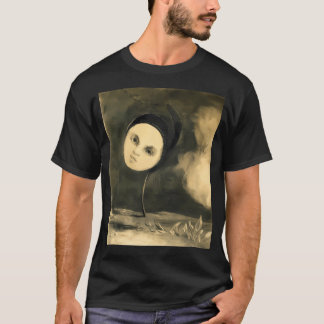 Hd奇妙な花Odilon Redon (1880)高 Tシャツ
