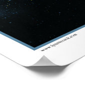 HD209458プリントの通過 ポスター (角)