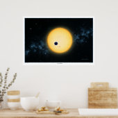 HD209458プリントの通過 ポスター (キッチン)