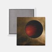 HD 149026bという熱い木星のイラストレーション マグネット (正面/裏面)