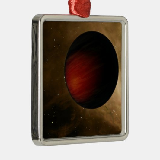 HD 149026bという熱い木星のイラストレーション メタルオーナメント (右)