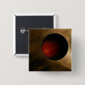 HD 149026bという熱い木星のイラストレーション 缶バッジ (正面&裏面)