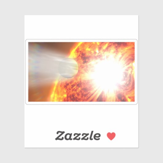 Hd 189733bの大気の蒸発 シール (シート)