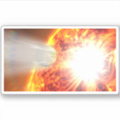 Hd 189733bの大気の蒸発 シール (正面)