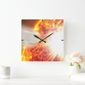 Hd 189733bの大気の蒸発 スクエア壁時計 (ホーム)