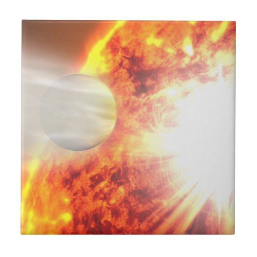 Hd 189733bの大気の蒸発 タイル (正面)