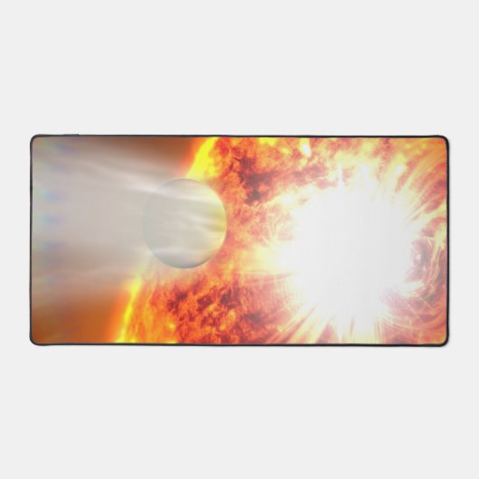 Hd 189733bの大気の蒸発 デスクマット (正面)