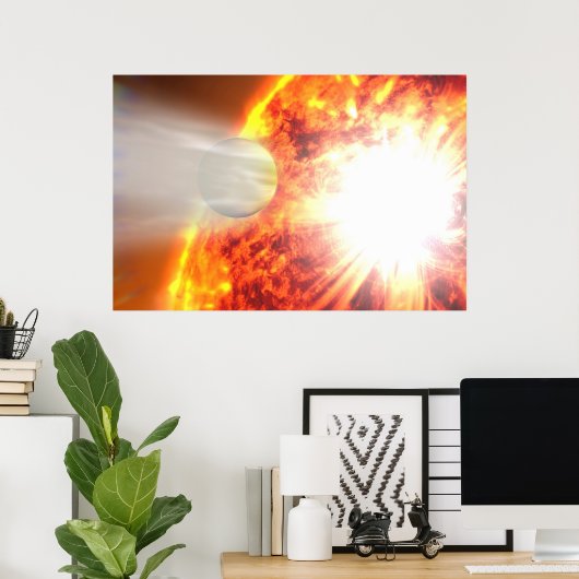 Hd 189733bの大気の蒸発 ポスター (ホームオフィス)