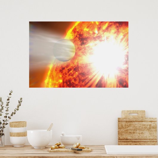 Hd 189733bの大気の蒸発 ポスター (キッチン)