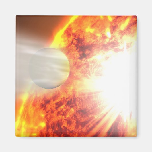 Hd 189733bの大気の蒸発 マグネット (正面)