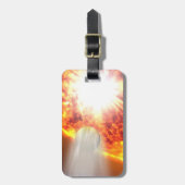 Hd 189733bの大気の蒸発 ラゲッジタグ (正面縦)