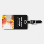 Hd 189733bの大気の蒸発 ラゲッジタグ (正面横)