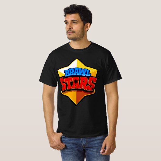 「HD Brawl Stars Game Logo」 Tシャツ (正面フル)