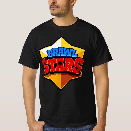 「HD Brawl Stars Game Logo」 Tシャツ (正面)
