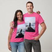 Hd Caspar David Friedrich - Wanderer 1817アクティブ Tシャツ (ユニセックス)