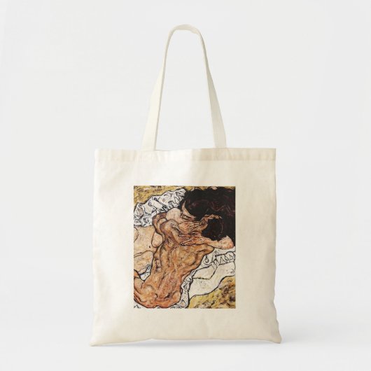 HD The Enbrace, by Egon Schiele 1917 - HIGH DEFINI トートバッグ (正面)