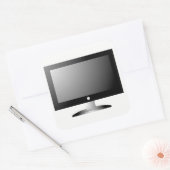 HD TV スクエアシール (封筒)