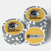HDBitchinトランプのポーカーチップ ポーカーチップ (積み重ね)