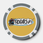 HDBitchinトランプのポーカーチップ ポーカーチップ (裏面)