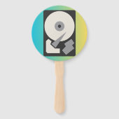 HDDを搭載したファンの選択 ハンドファン (裏面)