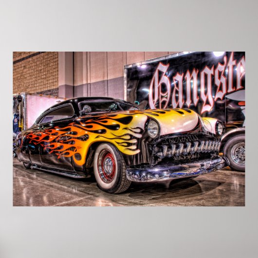 HDRで切り刻まれたギャングLed ポスター (正面)