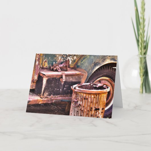 HDRの写真カード カード (正面)