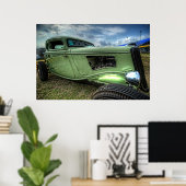 HDRクールのフラ改造ットヘッド ポスター (ホームオフィス)