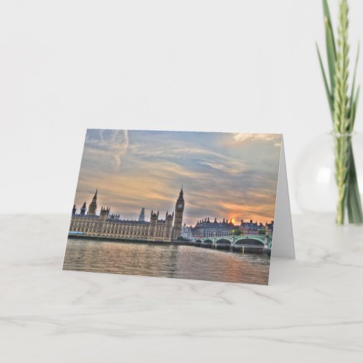 HDRロンドン場面 カード (正面)