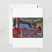 HDR消防車 ポストカード (正面/裏面)