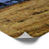 HDR秋の草原センチネルスポスタープリント ポスター (角)