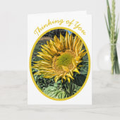 HDR ひまわりの写真 想い出 テンプレート (正面)