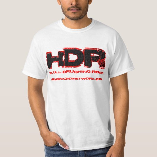 HDR/HDRNの基本的なTシャツ Tシャツ (正面)