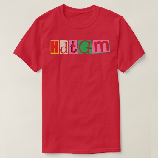 HDTGMこれがどのように作られたか3 Tシャツ (デザイン正面)