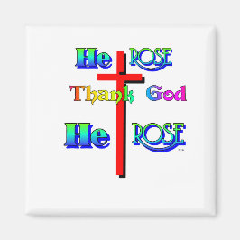 Heバラ感謝してい神Heバラ冷蔵庫磁石 マグネット