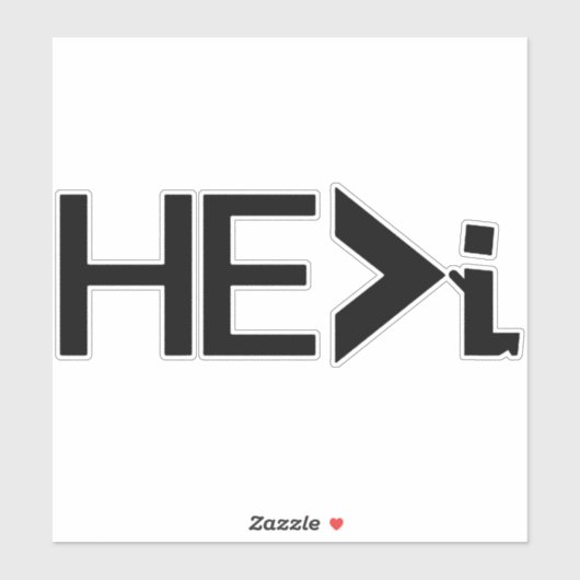 HE>私はひざまずい祈ている – 彼は私の素晴らしBLKより シール (シート)