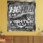 He 100 V8 キャンバスプリント (インサイチュ (リビング))