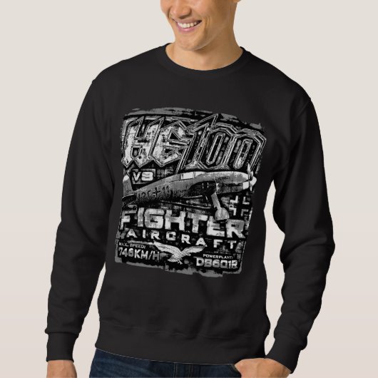 He 100 V8 スウェットシャツ (正面)
