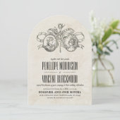 He and She Wedding Invitation 招待状 (スタンド正面)