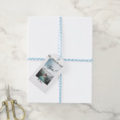 He asked she said yes engagement photo name stylis ギフトタグ (より糸付き)